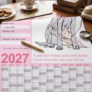 Great Dane The Hidden Message Calendar 2027