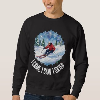 Winter Ski Sport - I Came, I Saw, I Skied