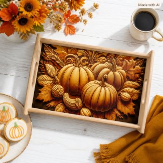 Autumn Harvest Pumpkins Cozy Fall Season