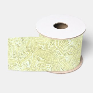 Silky Faux Moire Pattern in Shimmering Yellow