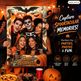 Spooky Halloween Print for Kids & Adults