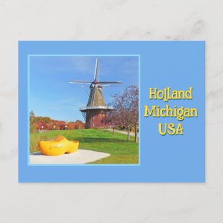 Windmill, Wooden Shoe, Holland, Michigan USA