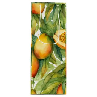 Mango Fruits and Leaves