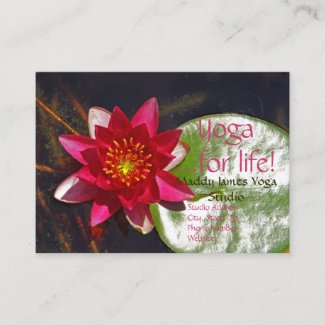 Deep Rose Colored Lotus Blossom Customizable