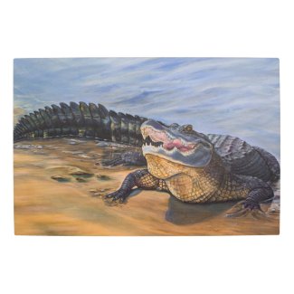 Alligator. Face to Face