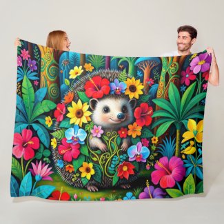 Funny Adorable Hedgehog Animal