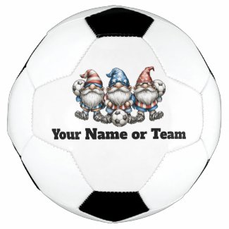USA Garden Gnome Soccer Ball